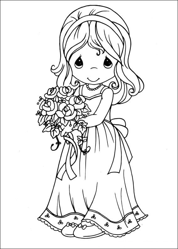 Kids-n-fun.com | Coloring page Precious moments Precious moments